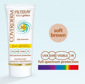 FILTERAY_FACE PLUS 30-HEV-SOFT BROWN copy